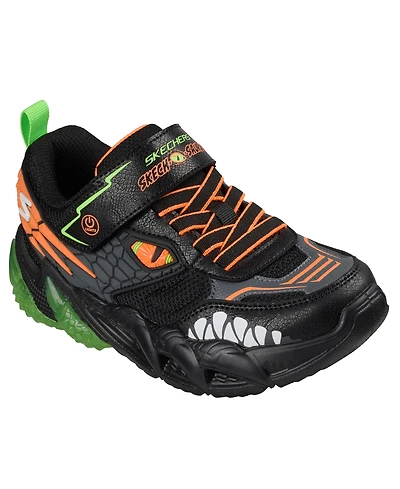 Skechers Little Kids' Skech-o-Saurus - Lights 3.0 Light-Up Fastening Strap Casual Sneakers from Finish Line