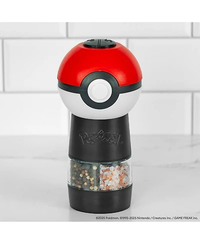 Uncanny Brands Pokemon Poke Ball Salt and Pepper Grinder