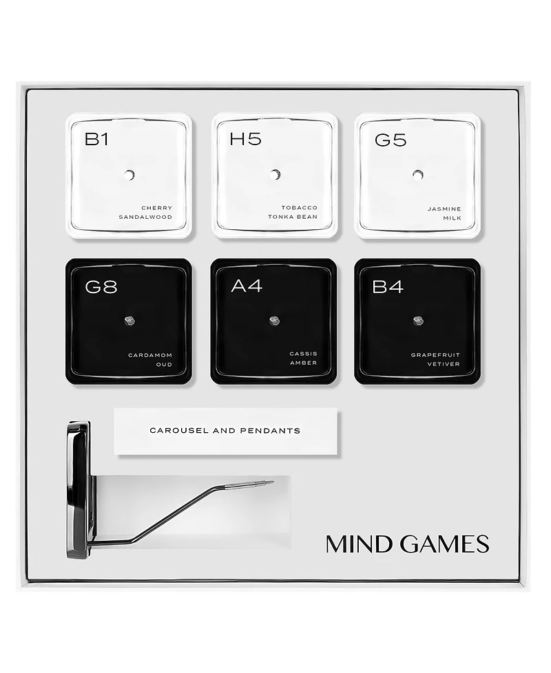 Mind Games 7-Piece Luxury Candle Set with Carousel