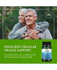 Swanson Luteolin Complex With Rutin, Brain Support Supplement, Memory, Mood and Cognitive Health, quality Formula for Nervous System, 30 Capsules