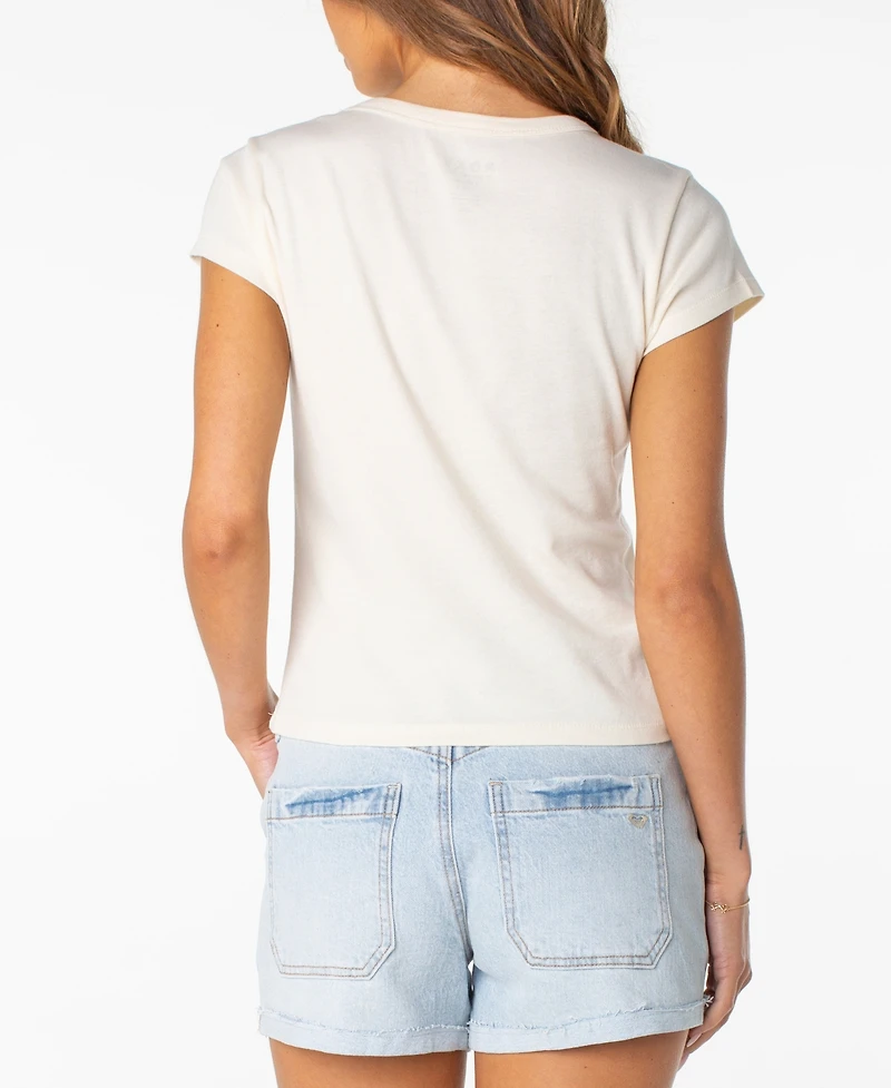 Roxy Women's Stitched Bloom Crewneck T-Shirt