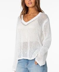 Roxy Women's Summer Nights V-Neck Tunic Top
