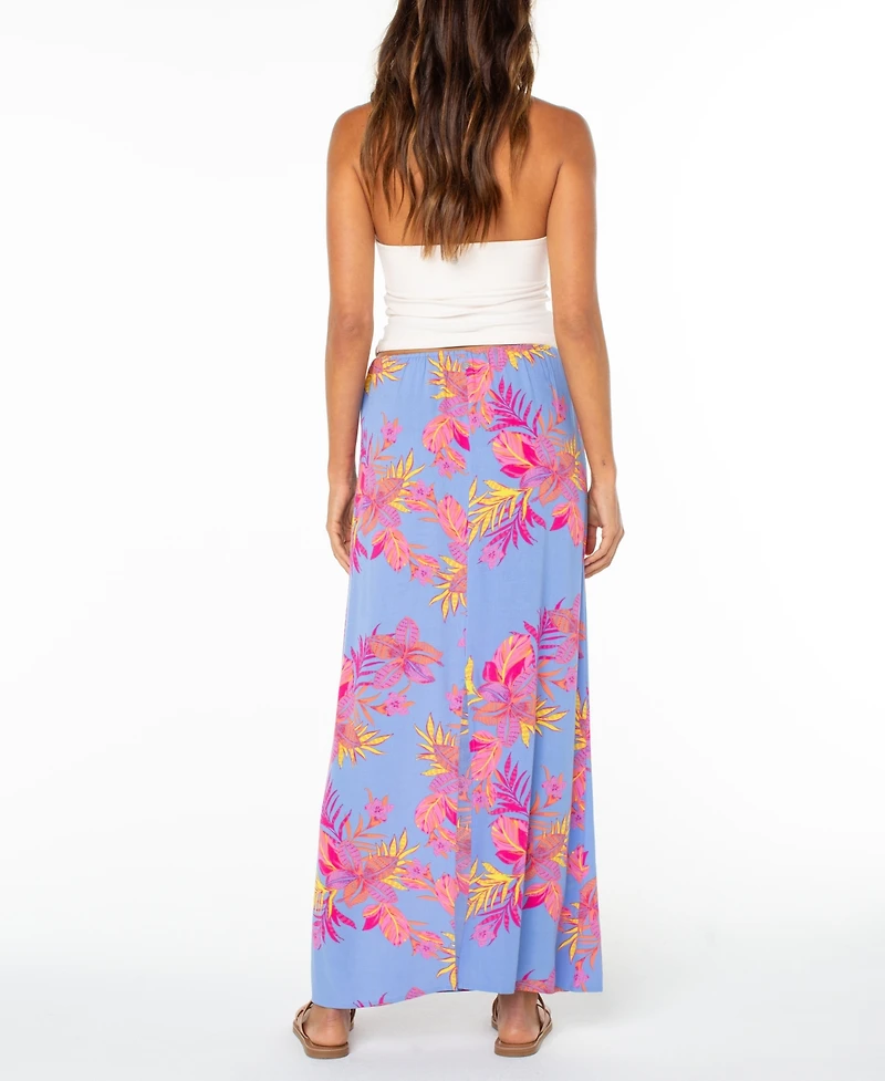 Roxy Women's Iyla Floral Printed Maxi Skirt