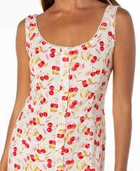 Roxy Women's Kayla Printed Scoop Neck Dress