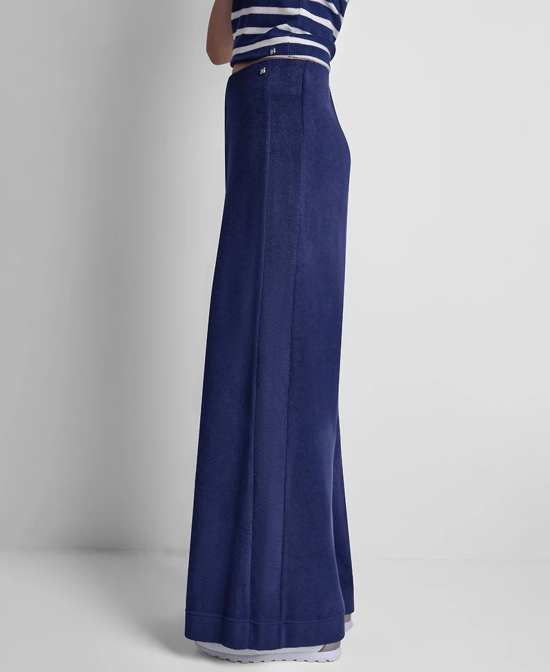 Dkny Jeans Petite Wide-Leg Palazzo Pants