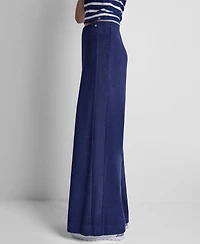 Dkny Jeans Petite Wide-Leg Palazzo Pants