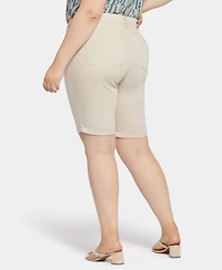 Nydj Plus Briella Roll Cuff Short with Lift Tuck Technology