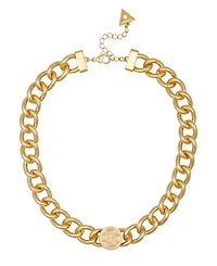 Guess Gold-Tone G Pendant Necklace
