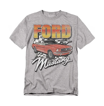 Mustang Men's Ford 289 Checkered Flag T-Shirt