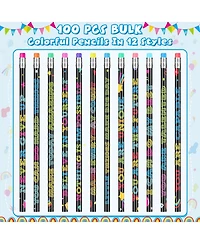 Gnuadz Motivational Pencils Bulk Inspirational Classroom Encourage