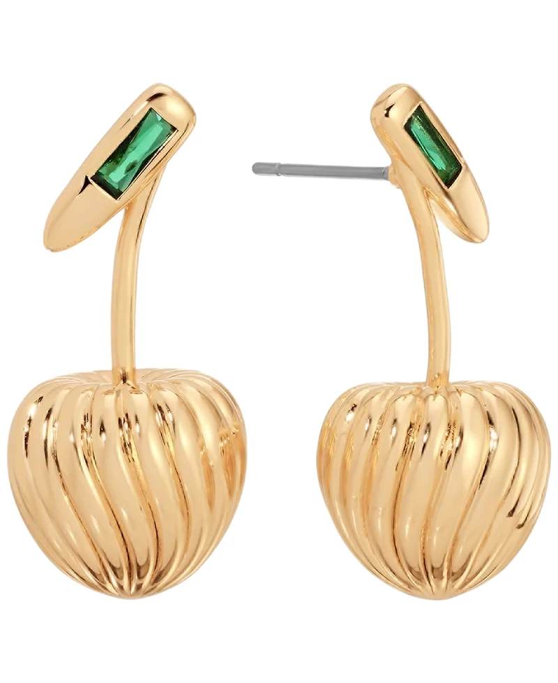 Ettika 18k Gold-Plated Sweet Cherry Earrings