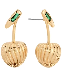 Ettika 18k Gold-Plated Sweet Cherry Earrings