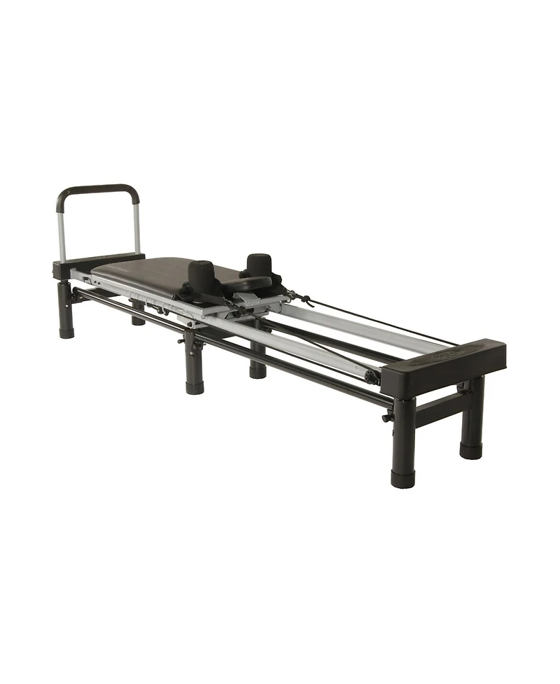 Stamina AeroPilates Reformer Board Whole Body Resistance Workout System, Black
