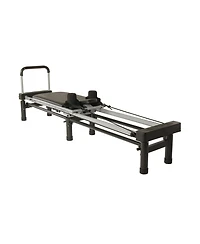 Stamina AeroPilates Reformer Board Whole Body Resistance Workout System, Black