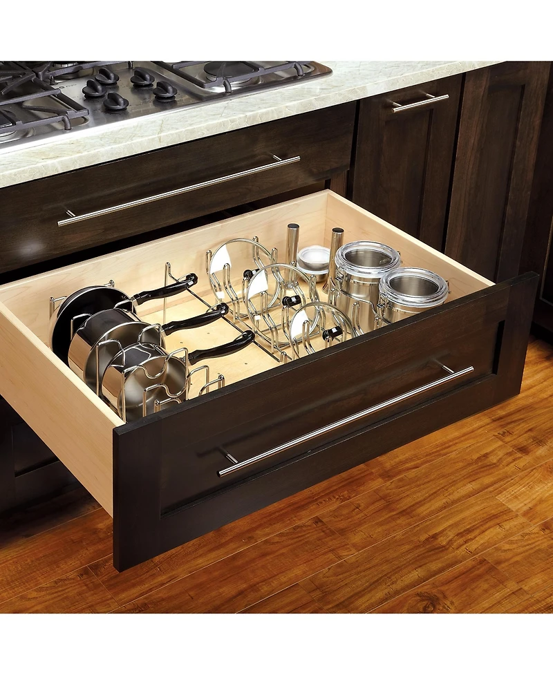 Rev-a-Shelf Drop-in Pot and Pan Organizer for 4DPS Model Peg Boards, 5DCD-1-cr