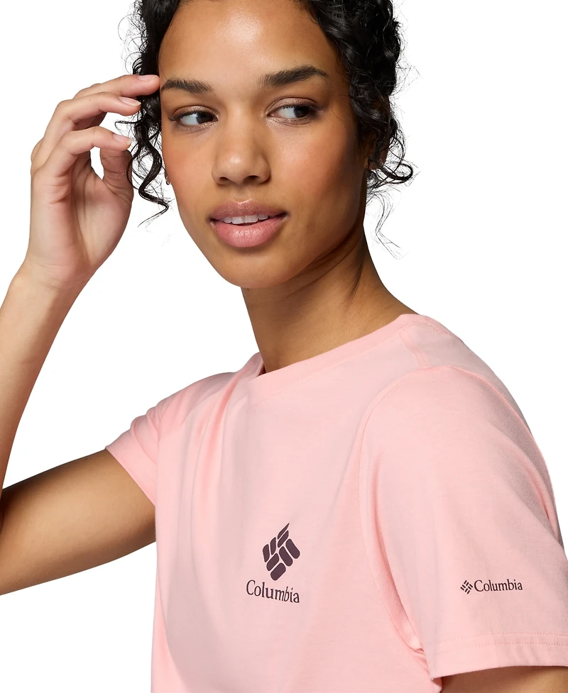 Columbia Women's Rolling Bend Graphic Short Sleeve Top