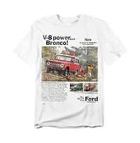 Mustang Men's Ford Bronco Advert T-Shirt