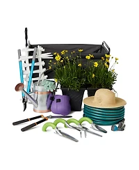 Seina 150lb Capacity Collapsible Steel Frame Outdoor Utility Wagon Cart