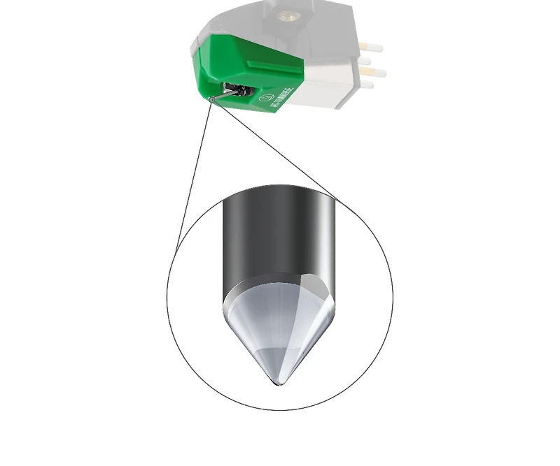 Audio Technica Audio-Technica At-VMN95EBK Replacement Stylus for the At-VM95E