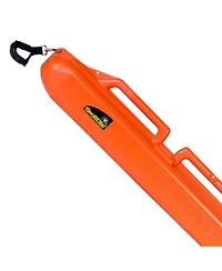 Sportube Series 1 Lightweight Travel Case for Skiing, Spearfishing, and Fishing Equipment and Gear w/ Removable Handle, Wheels, Straps, & Bands, Blaze