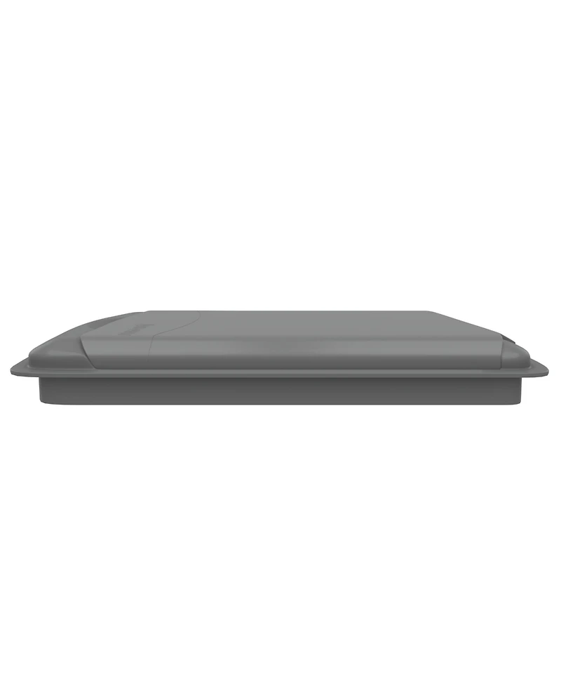 Rev-a-Shelf 50 qt. Trash Can Replacement Lid, Silver (Lid Only), Rv-50-lid-17-1-40