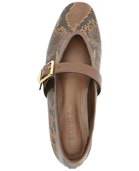 Schutz Women's Vick Square Toe Flats