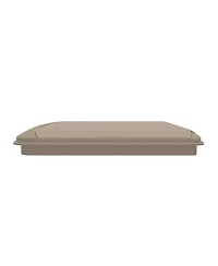 Rev-a-Shelf 35 Qt Trash Can Replacement Lid, Champagne (Lid Only) Rv-35-lid-12-1