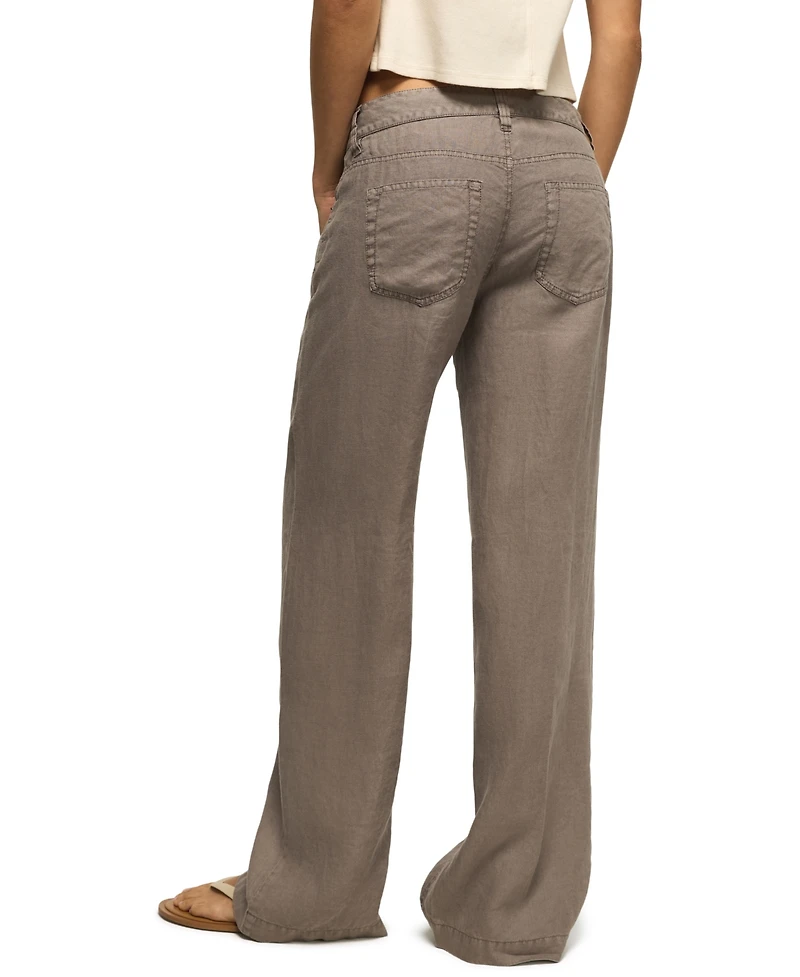 Lucky Brand Women's Baggy Wide Leg Pants