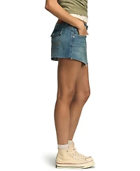 Lucky Brand Women's Denim Micro 5-Pocket Styling Mini Skirt