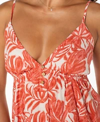 Roxy Juniors' Warm Rays V-Neck Mini Dress