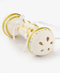 Holiday Lane Baby's First Rattle Toy Ornament, Macy's Exclusive