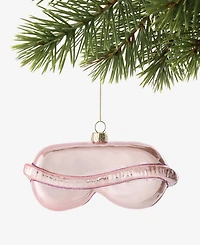 Holiday Lane Beauty Boom Glass Sleep Mask Ornament, Macy's Exclusive