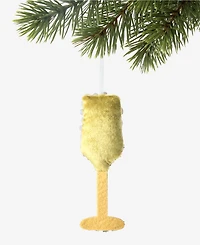Holiday Lane Beauty Boom Champagne Ornament, Macy's Exclusive