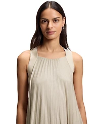 Boss by Hugo Boss Women's Plisse Pleated Halter Neck Dress