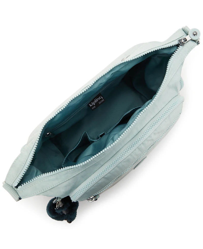 Kipling Gabbie Large Nylon Zip-Top Crossbody Bag