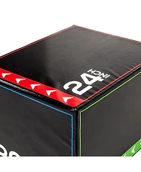 BalanceFrom Fitness 16 Pound Versatile 3 in 1 Plyometric Jumping Exercise Box