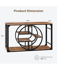 gaomon 55-75 Gallon Aquarium Stand, Metal Aquarium Stand with Power Outlets, Cabinet for Fish Tank Accessories Storage