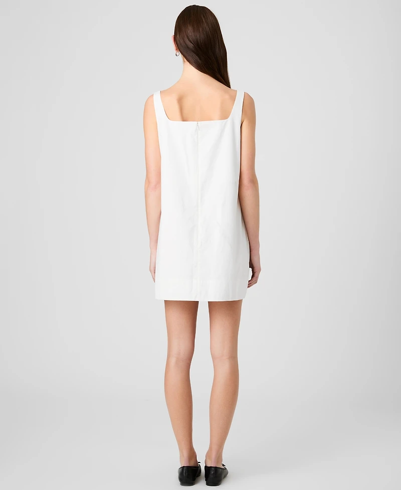 French Connection Women's Sleeveless Cotton Mini Dress