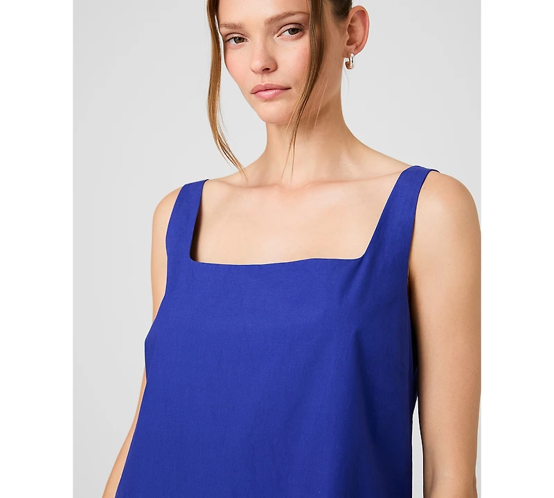 French Connection Women's Sleeveless Cotton Mini Dress