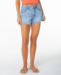 Roxy Women's Golden Waves Denim Shorts