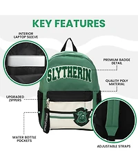 Harry Potter Slytherin Crest 16.5 inch Adult Backpack