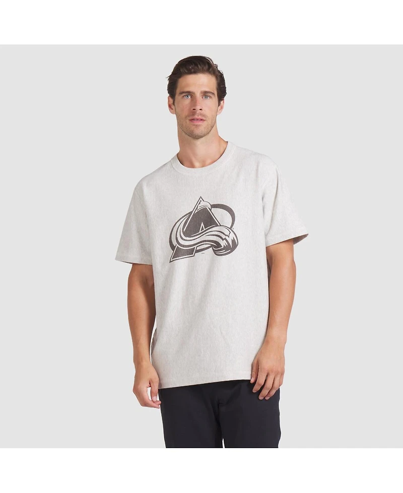 Fanatics Men's Cream Colorado Avalanche Made Canada T-Shirt