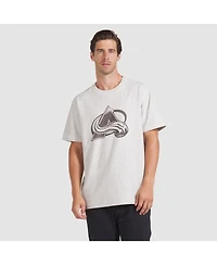 Fanatics Men's Cream Colorado Avalanche Made Canada T-Shirt