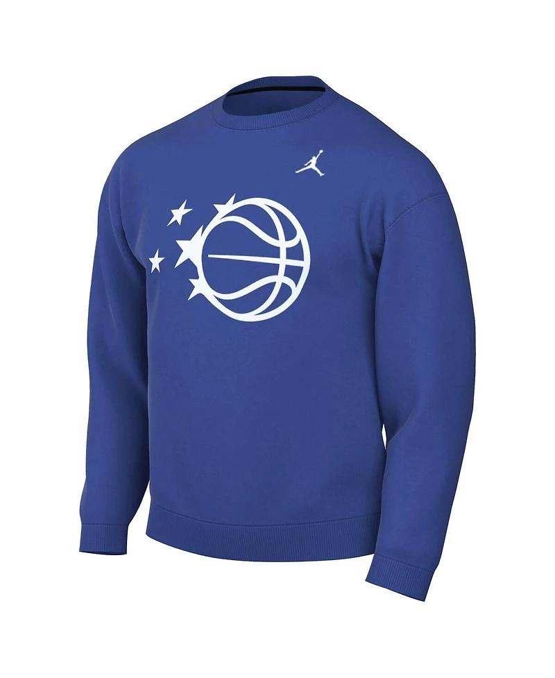 Jordan Men's Blue Orlando Magic Statement Edition Sweatshirt