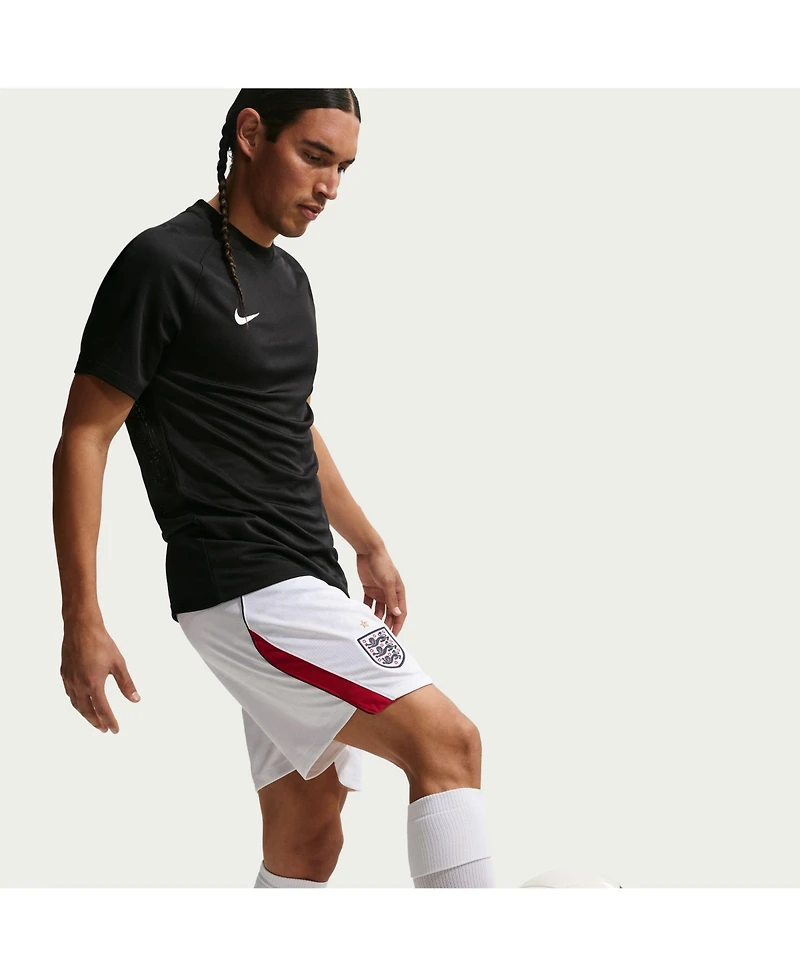 Nike Men's White England National Team 2026 Home Stadium Replica Shorts