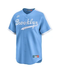 Nike Men's Jackie Robinson Light Blue Brooklyn Dodgers Cooperstown Collection Limited Jersey