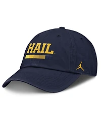 Jordan Men's Navy Michigan Wolverines Club Campus Adjustable Hat