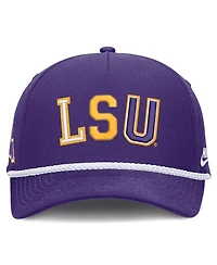 Nike Men's and Women's Purple Lsu Tigers 2026 Basketball Refresh 5-Panel Rope Rise Hat