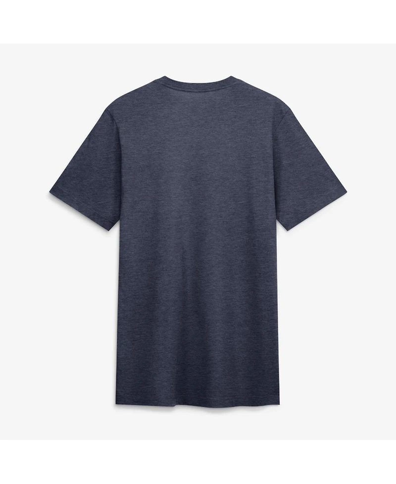 Nike Men's Heather Navy New York Yankees Cooperstown Logo Tri-Blend T-Shirt