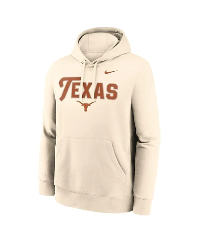 Nike Men's Natural Texas Longhorns Primetime Club Hoodie